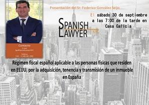 Charla sobre información fiscal na Casa Galicia de Nova York