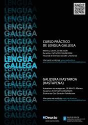 Curso Práctico de Lingua Galega 2017-2018, na Universidade de Deusto Curso Práctico de Lingua Galega 2017-2018, na Universidade de Deusto