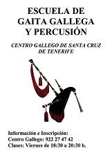 Escola de gaita galega e percusión do Centro Galego de Santa Cruz de Tenerife Escola de gaita galega e percusión do Centro Galego de Santa Cruz de Tenerife