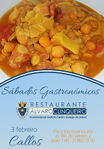 'Sábados Gastronómicos 2018' da Xuventude de Galicia - Centro Galego de Lisboa 'Sábados Gastronómicos 2018' da Xuventude de Galicia - Centro Galego de Lisboa