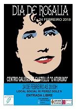 Día de Rosalía 2018, no Centro Galego de Castelló