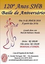 120º aniversario da Sociedade Hispano Brasileira de Socorros Mútuos e Instrução - Casa de Espanha de São Paulo 120º aniversario da Sociedade Hispano Brasileira de Socorros Mútuos e Instrução - Casa de Espanha de São Paulo