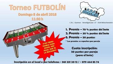 Torneo de futbolín 2018 do CRC Ourense de Basilea