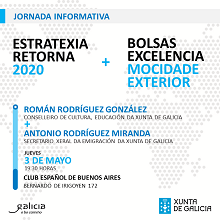 Xornada informativa Bolsas Excelencia Mocidade Exterior - BEME & Estratexia Retorna 2020, en Bos Aires