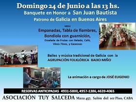 San Xoán 2018 da Asociación Tui Salceda en Bos Aires San Xoán 2018 da Asociación Tui Salceda en Bos Aires