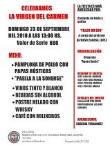 Festa da Virxe do Carme 2018 da A.C.G. Fillos do Porto do Son de Avellaneda Festa da Virxe do Carme 2018 da A.C.G. Fillos do Porto do Son de Avellaneda