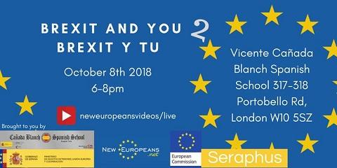 Charla informativa 'Brexit & You 2', en Londres
