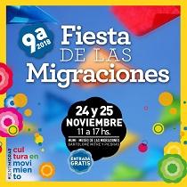 9ª Fiesta de las Migraciones - 2018, en Montevideo 9ª Fiesta de las Migraciones - 2018, en Montevideo