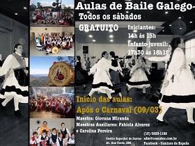 Clases de baile galego 2019, no Centro Espanhol de Santos