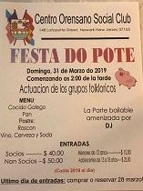 Festa do Pote 2019 do Centro Orensano de Nova Jersey