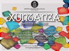 Xuntanza de grupos de canto, no Centro Galego de La Plata Xuntanza de grupos de canto, no Centro Galego de La Plata