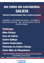 "Nin coros nin cantareiras: Galicia", en Montevideo