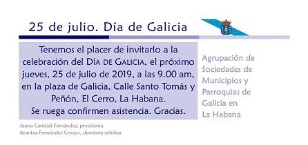 Día de Galicia 2019, en La Habana