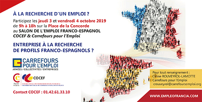 Salón Franco-Español del Empleo, la Formación y el Emprendimiento 2019, en París
