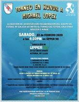 Torneo de fútbol sala en homenaje a Michael López, en Nueva York