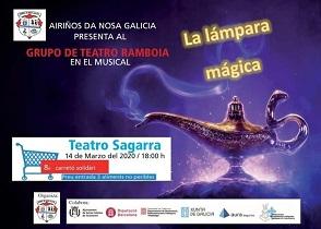 Musical solidario "La lámpara mágica", en Santa Coloma de Gramenet