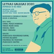 Día das Letras Galegas 2020 en Nueva York