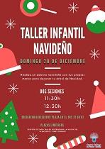 Taller infantil navideño 2020, en el Centro Galego de Vitoria