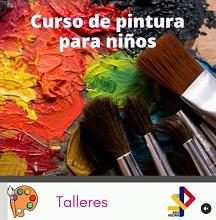 Curso de pintura para nenos/as da Asociación de Venezolanos en Pontevedra