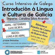 Curso 2022 de introdución á lingua e cultura de Galicia, en Bos Aires