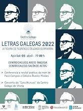 Día das Letras Galegas 2022, no Centro Galego de Vitoria