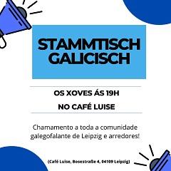 Faladoiro de galego / Stammtisch Galicisch, en Leipzig