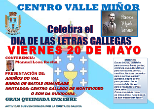 Día das Letras Galegas 2022 no Centro Val Miñor de Montevideo