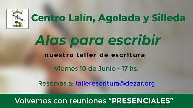 Obradoiro de escritura "Alas para escribir" do Centro Lalín, Agolada e Silleda de Bos Aires