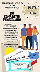 Encuentro de verano "Un compartir venezolano" de la Asociación de Venezolanos en Santiago de Compostela