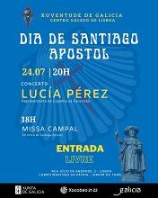 Día de Santiago Apóstol 2022 y Concierto de Lucía Pérez, en Lisboa