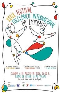 XXXIX Festival Folclórico Internacional do Emigrante, en Barreiros - 2022