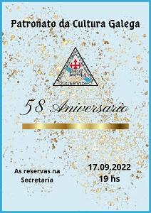 58º Aniversario del Patronato da Cultura Galega de Montevideo