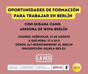 Seminario 'Oportunidades de formación para trabajar en Berlín" Seminario 'Oportunidades de formación para trabajar en Berlín"