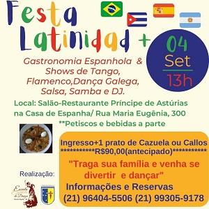 Festa Latinidad da Casa de Espanha en Río de Xaneiro