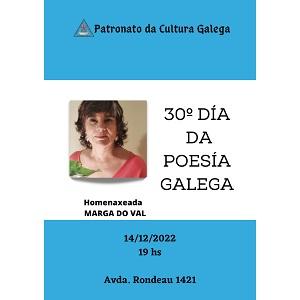 Día da poesía galega 2022 do Patronato da Cultura Galega de Montevideo