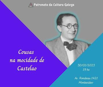 "Cousas da mocidade de Castelao", homenaje a Castelao, en Montevideo