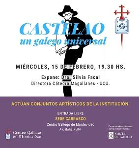 "Castelao, un galego universal", en Montevideo