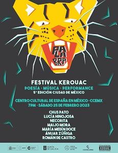 Festival Kerouac 2023, en Cidade de México