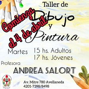 Taller de debuxo e pintura do Centro Gallego de Avellaneda