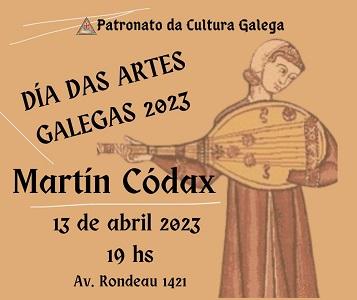 Día das Artes Galegas 2023 no Patronato da Cultura Galega de Montevideo