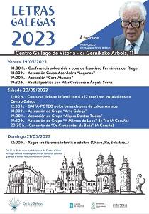 Día das Letras Galegas 2023 en Vitoria