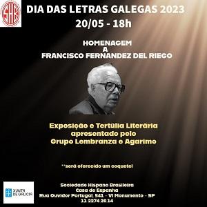 Día das Letras Galegas 2023 en São Paulo