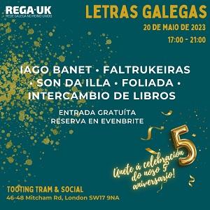 Día das Letras Galegas 2023 da REGA-UK, en Londres
