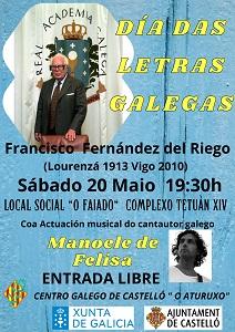 Día das Letras Galegas 2023 en Castelló Día das Letras Galegas 2023 en Castelló