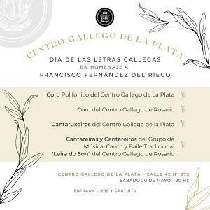Día das Letras Galegas 2023 en La Plata