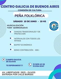 Peña Folklórica del Centro Galicia de Buenos Aires
