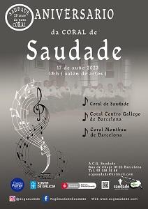 28º Aniversario da Coral da ACG Saudade de Barcelona 28º Aniversario da Coral da ACG Saudade de Barcelona
