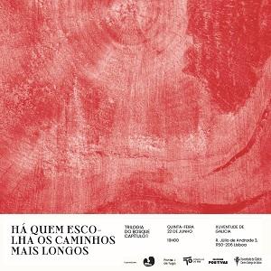 Representación de "Há quem escolha os caminhos mais longos", en Lisboa