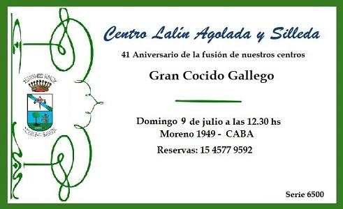 41º Aniversario do Centro Lalín, Agolada e Silleda de Bos Aires 41º Aniversario do Centro Lalín, Agolada e Silleda de Bos Aires