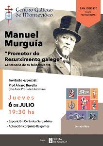 'Manuel Murguía, promotor do Rexurdimento galego', en Montevideo